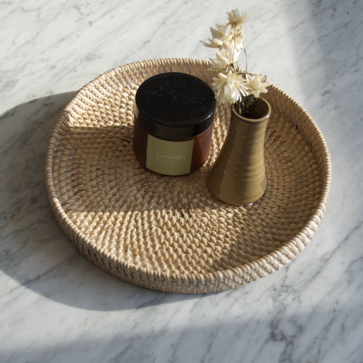 Rattan Nest-oval with handles